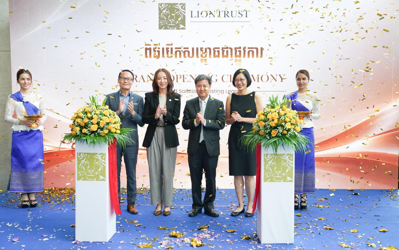 Lion Trust Cambodia Celebrates Grand Opening with New Office at FTB Tower